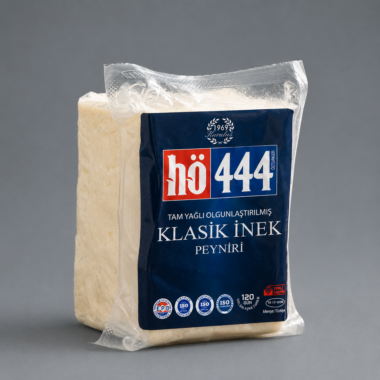 H.Ö 444 Öztürkler Mandırası tarafından üretilmektedir.