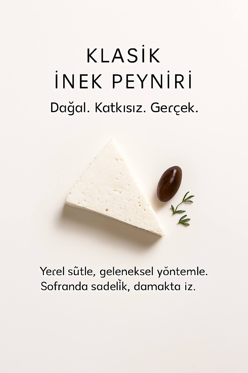 H.Ö 444 Öztürkler Klasik İnek Peyniri 2 Kg